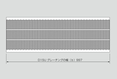 U字溝グレーチング